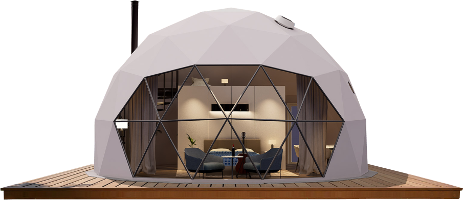 BubbleBliss Transparent Dome